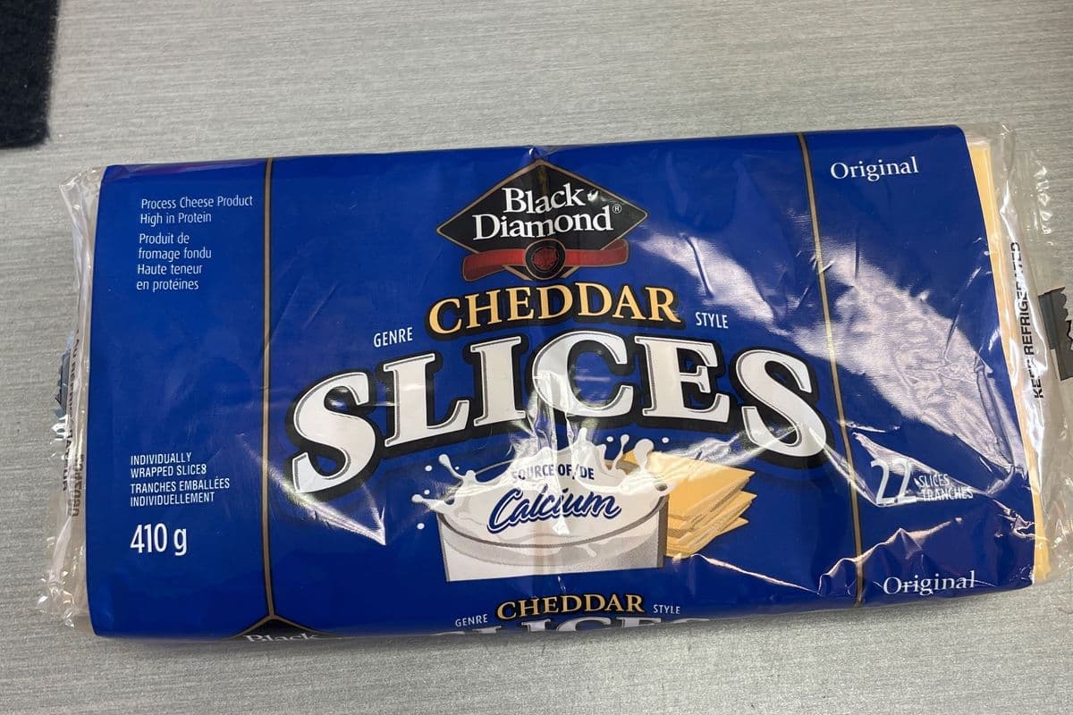 Slices cheddar (410 g)