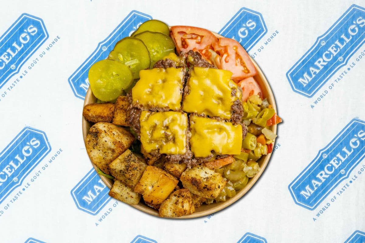 Burger Salad