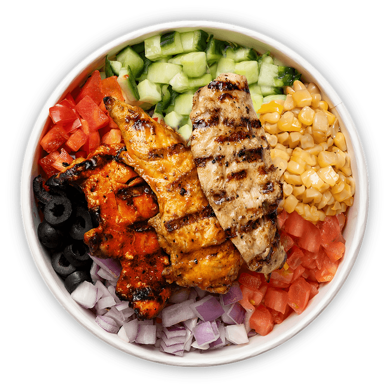 Combo Bouteille - (3 mcx) Bol Grillé / Bottle combo - (3pcs) Grilled bowl