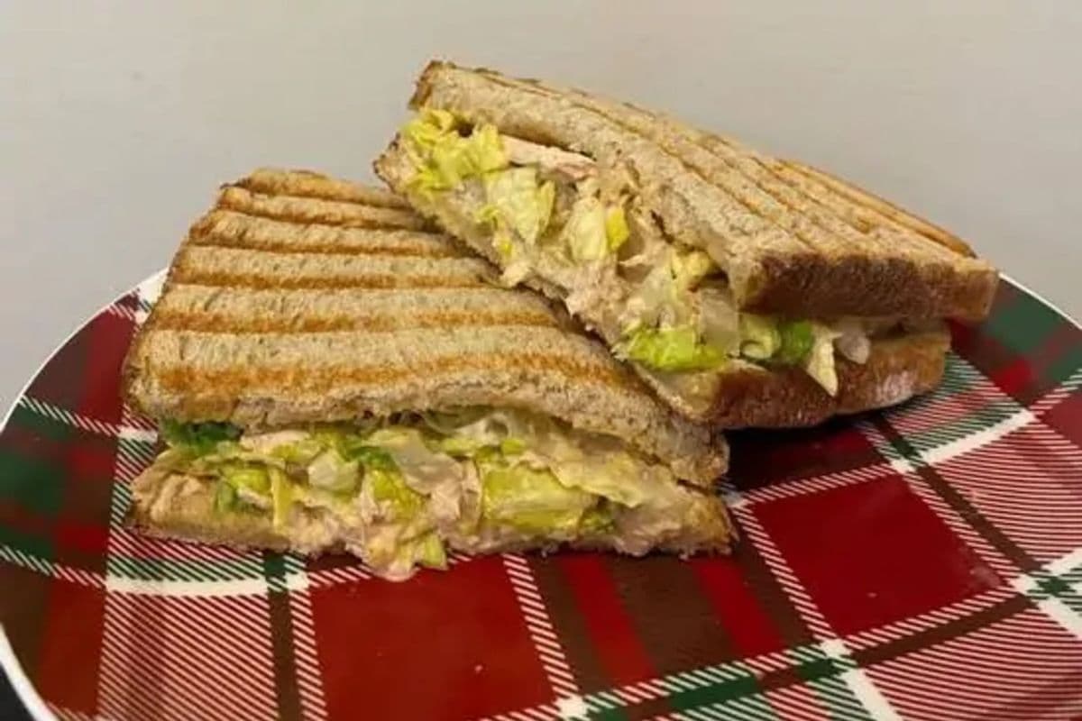 Homemade Tuna Panini