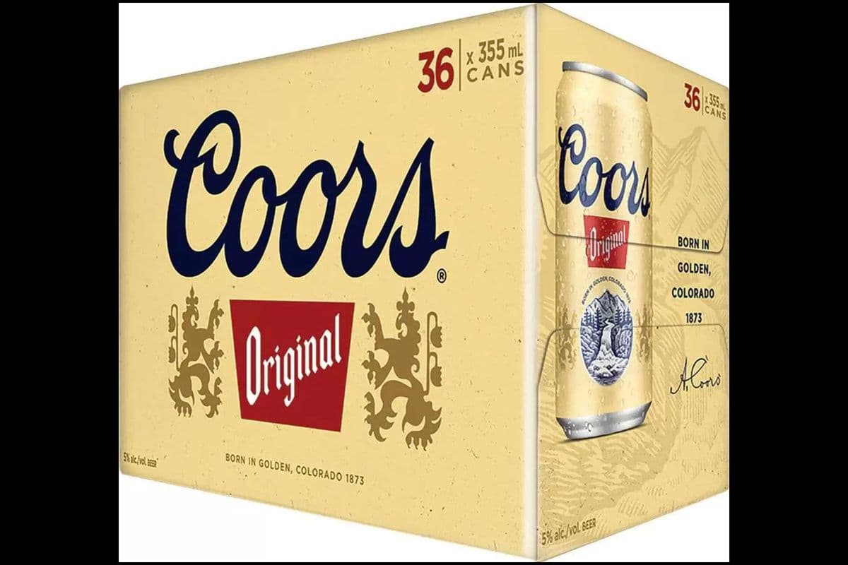 COORS ORIGINAL 36 CAN (36 x 355ML)