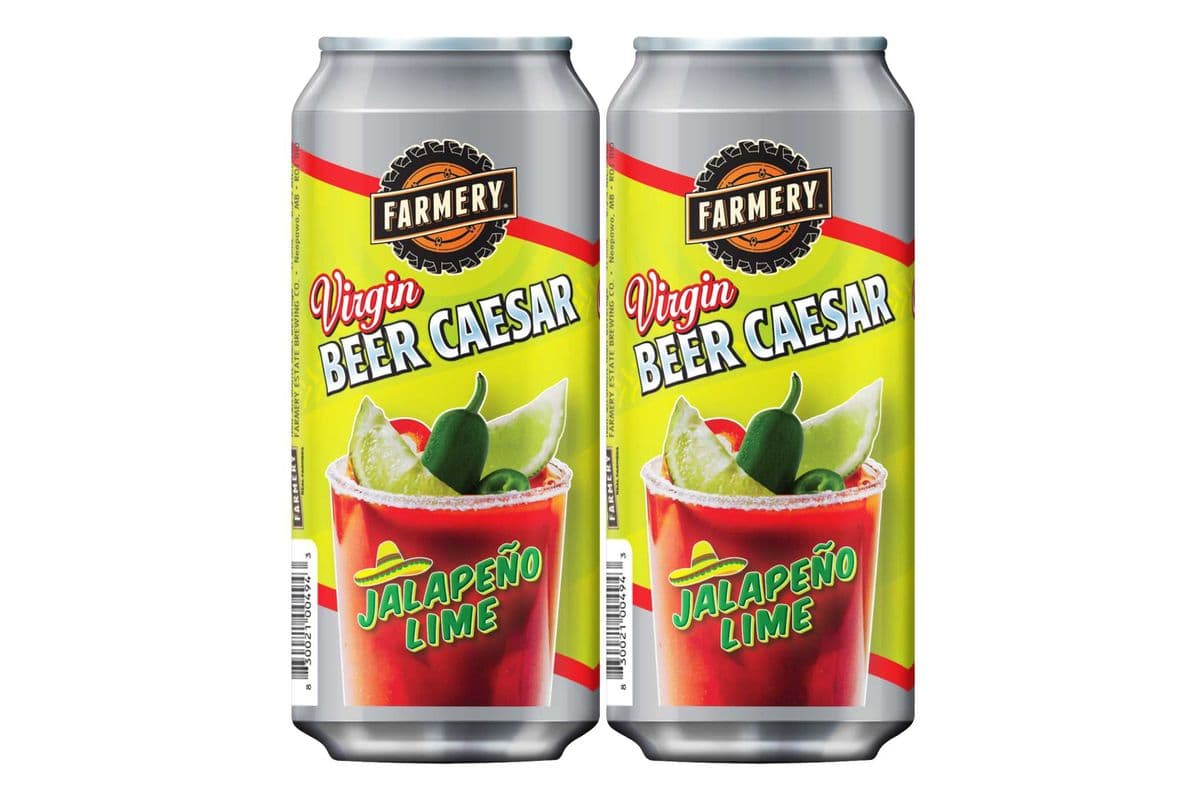 PAIR - Virgin Beer Caesar Jalapeno & Lime 2 x 473ml