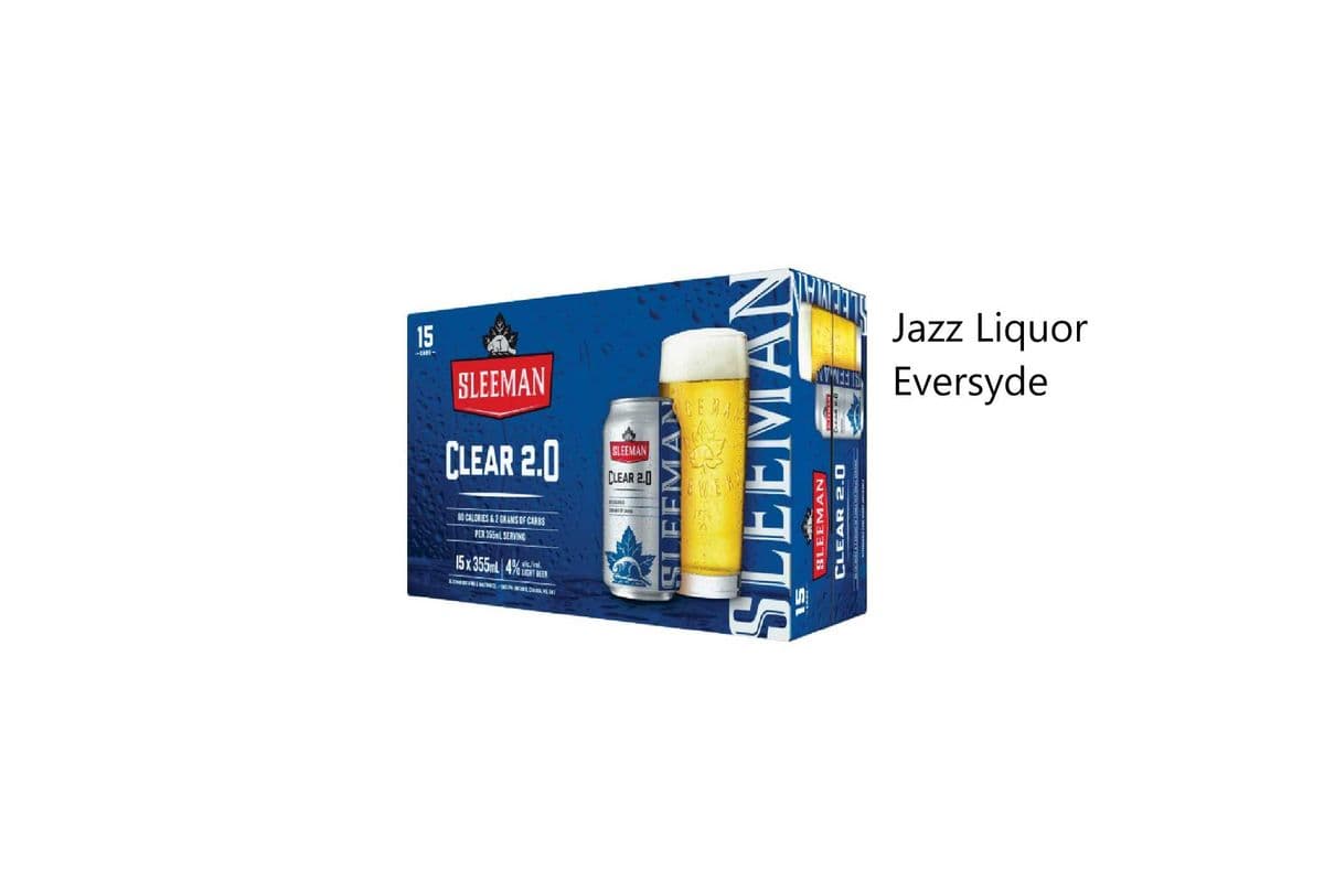 SLEEMAN CLEAR 2.0 CANS (1 x 15×355ML )