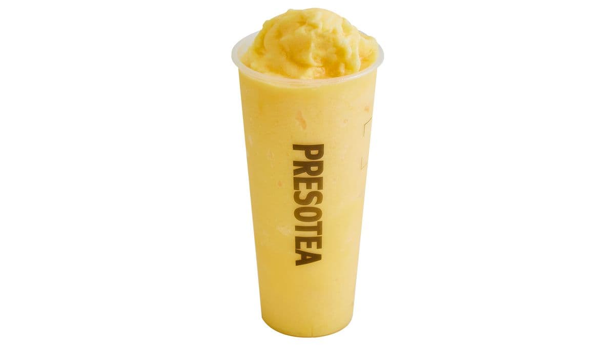 Fresh Pineapple Mango Slush / Frappé glacé mangue-ananas