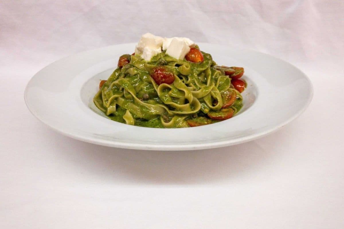 Fettuccine al Pesto
