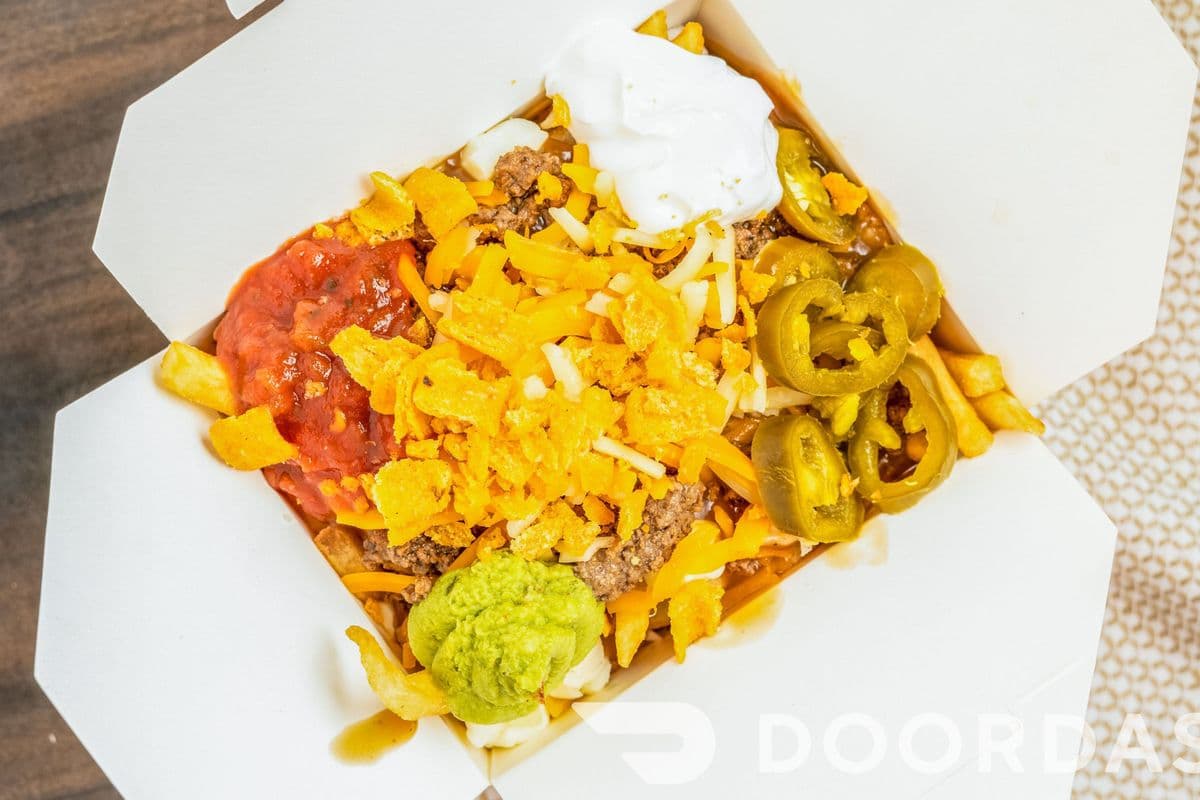 Large Taco Luchador Poutine
