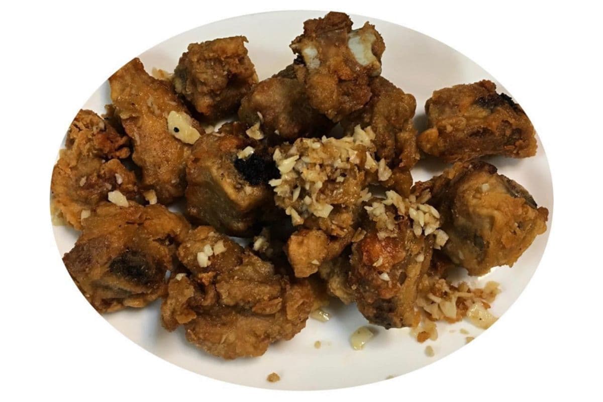 4. Dry Garlic Spareribs