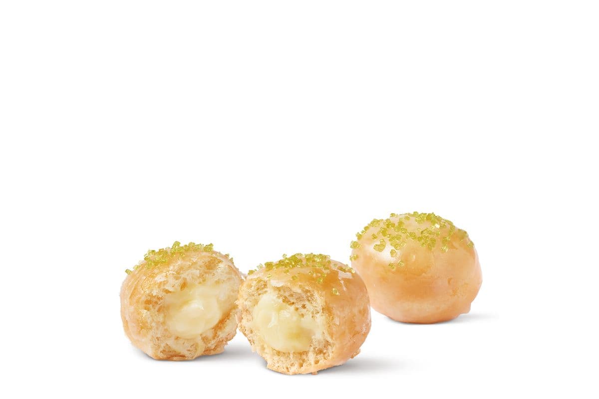 Lime Cheesecake Filled Timbit