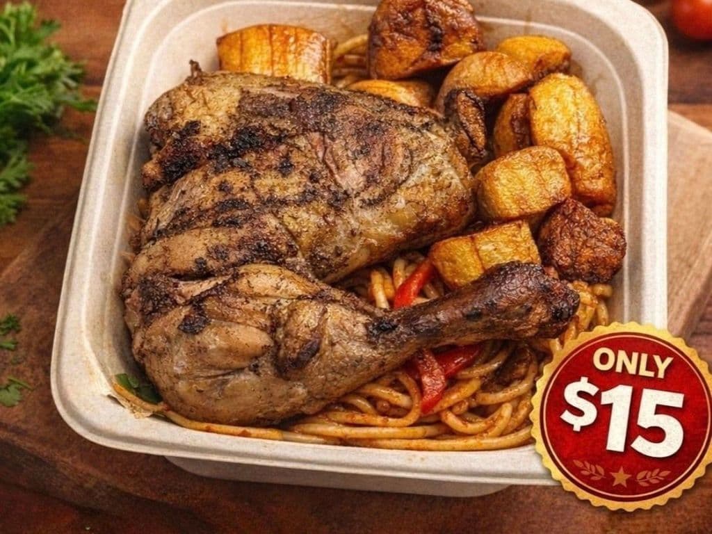Jollof Spaghetti Value Meal