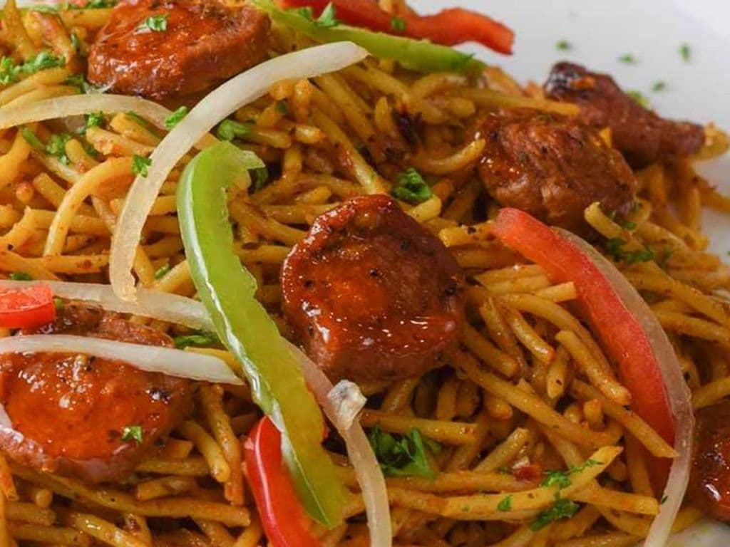 Spaghetti Saucisse