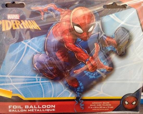 17x29'' Foil Balloon -Spiderman