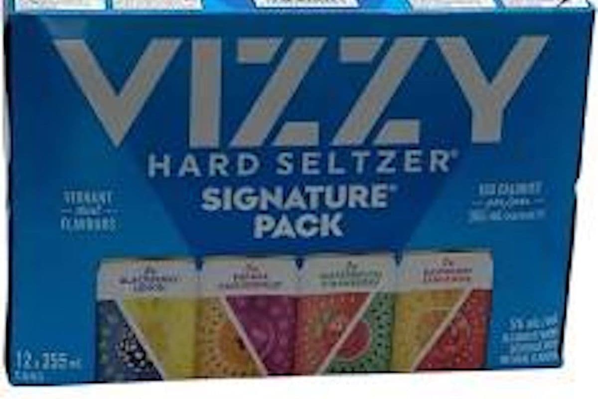 Vizzy Hard Seltzer Signature 12 Pack Cans (12 x 355ml)