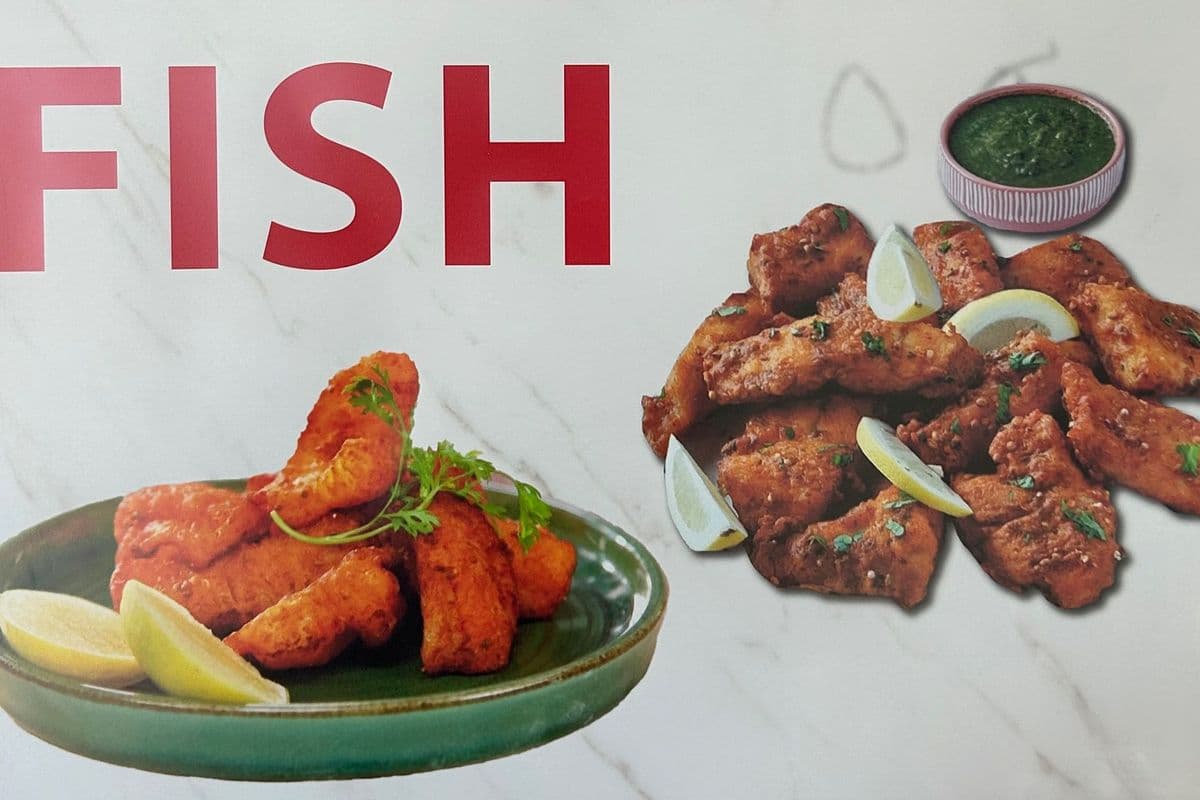 Tandoori Fish (1Lb of raw fish per order) (650 Cal)