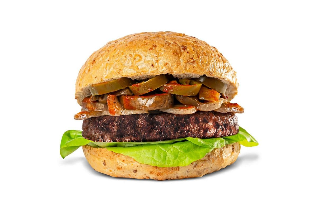 Spicy Plant-Based Soul Burger