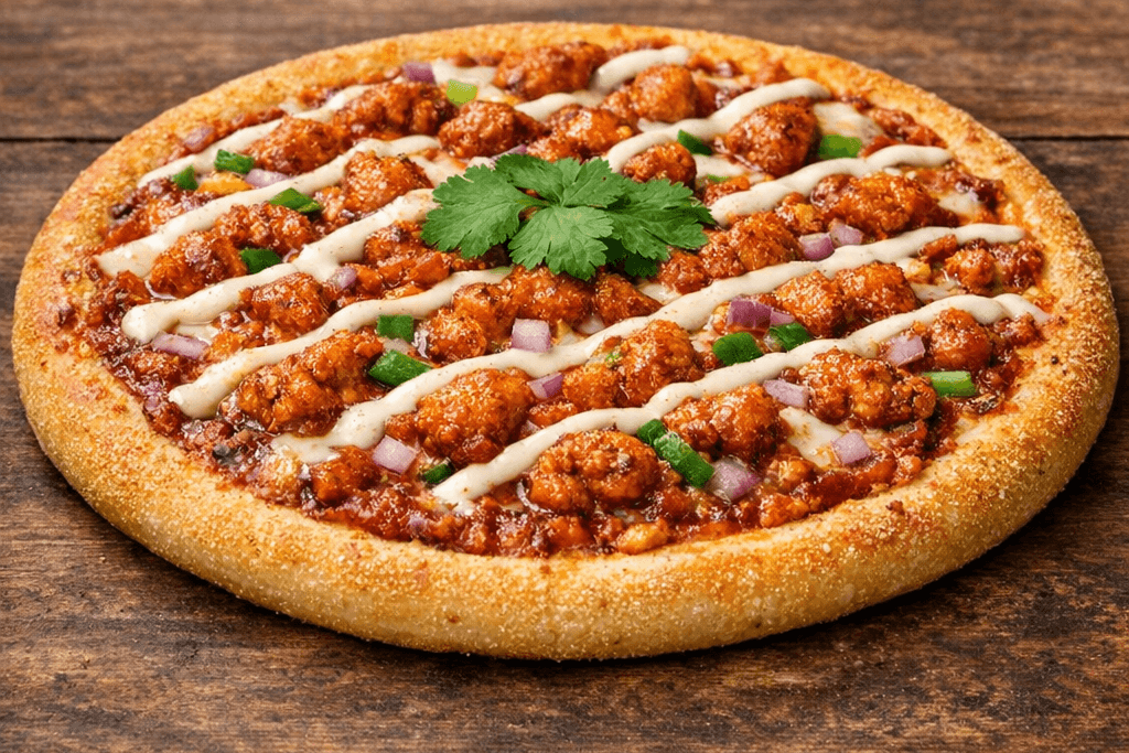 Extra-Large Butter Chicken Pizza 16''
