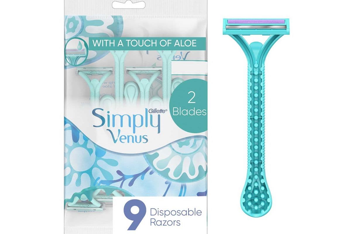 Gillette Simply Venus Disposable Razors (9 Pack)