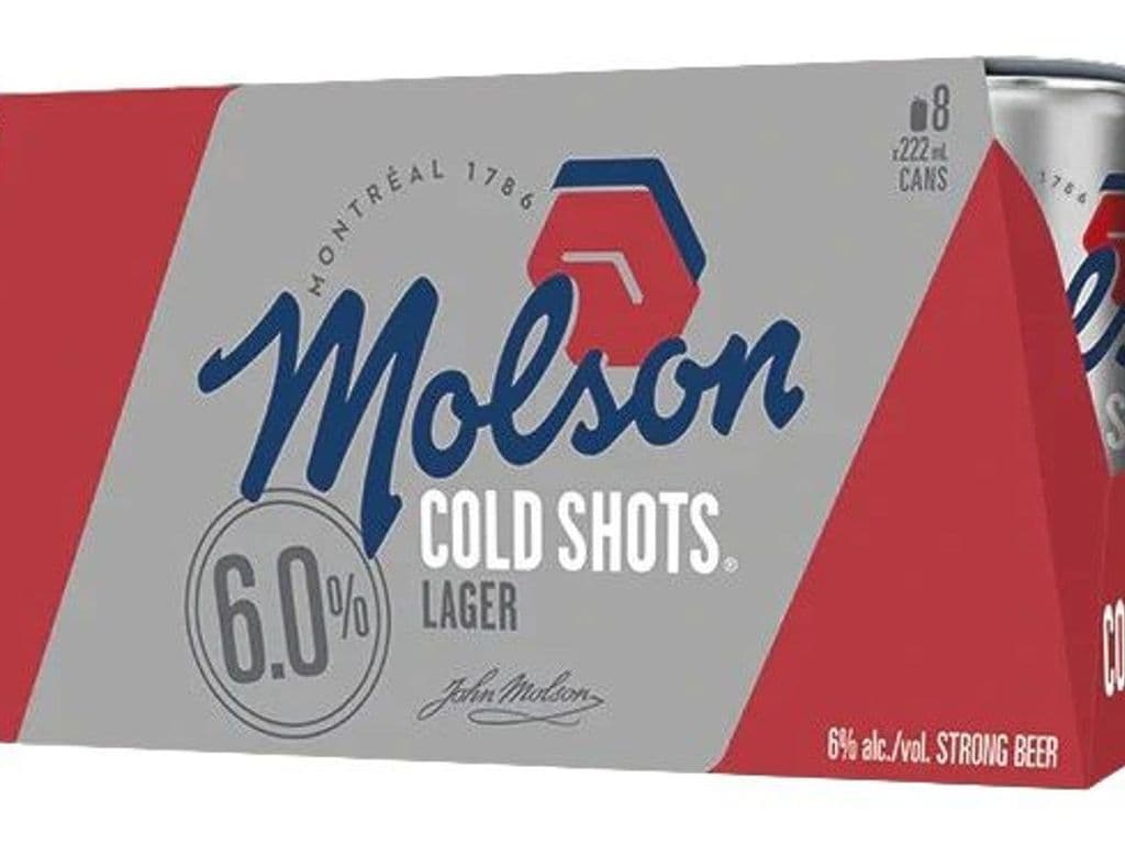 MOLSON Cold Shot, 8 x 222ml