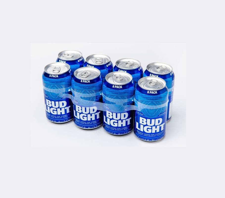 Bud Light (8 Reg Cans) (8 x 355ml)
