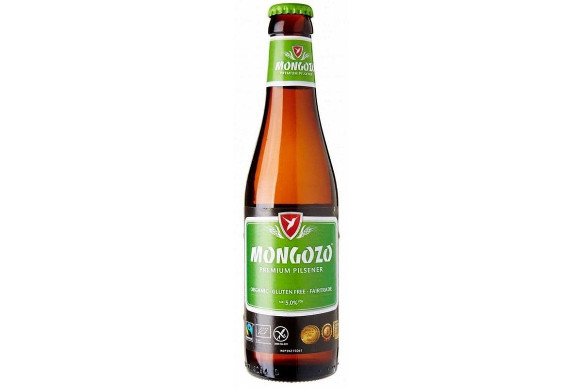 Mongozo Pilsner Organic (1 x 330 ml Bottle)