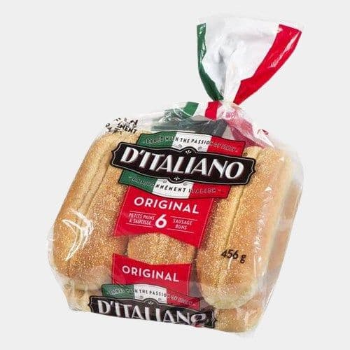 D'Italiano - Pains à la saucisse (6pk) / D'Italiano - Sausage Buns (6pk)