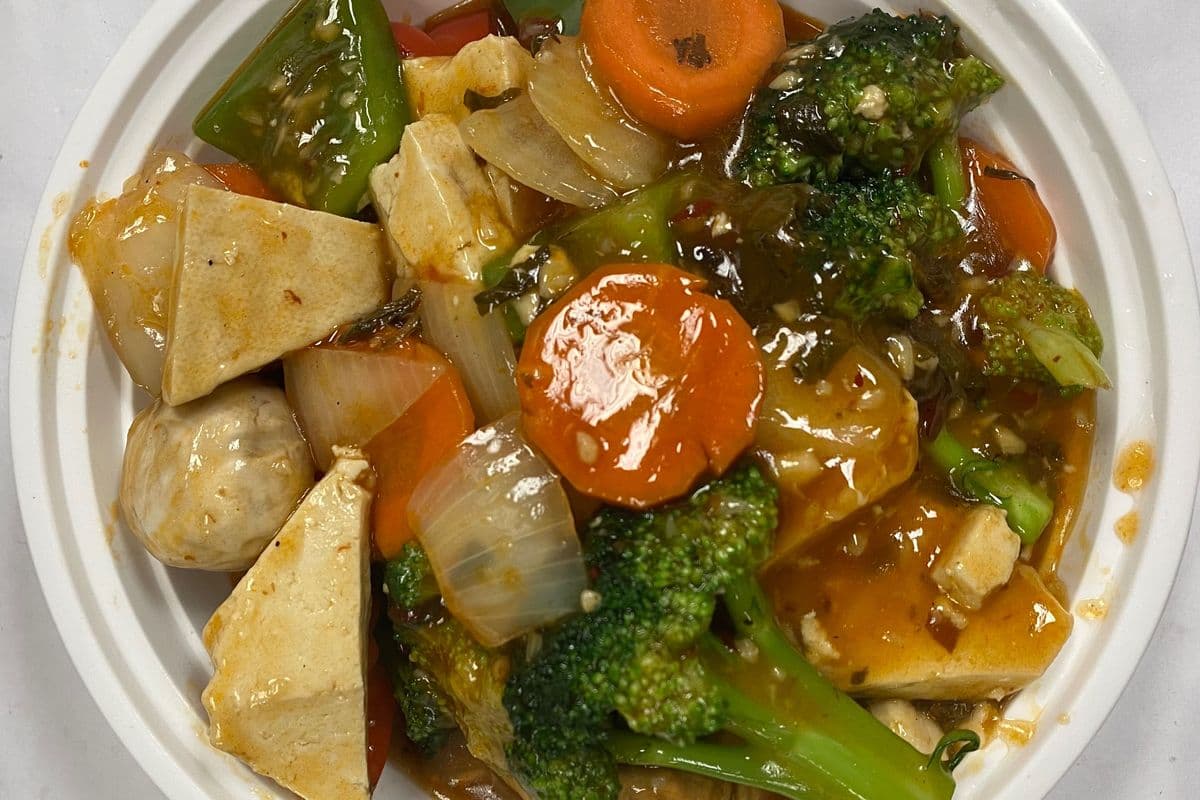 Thai Basil Vegetable and Tofu