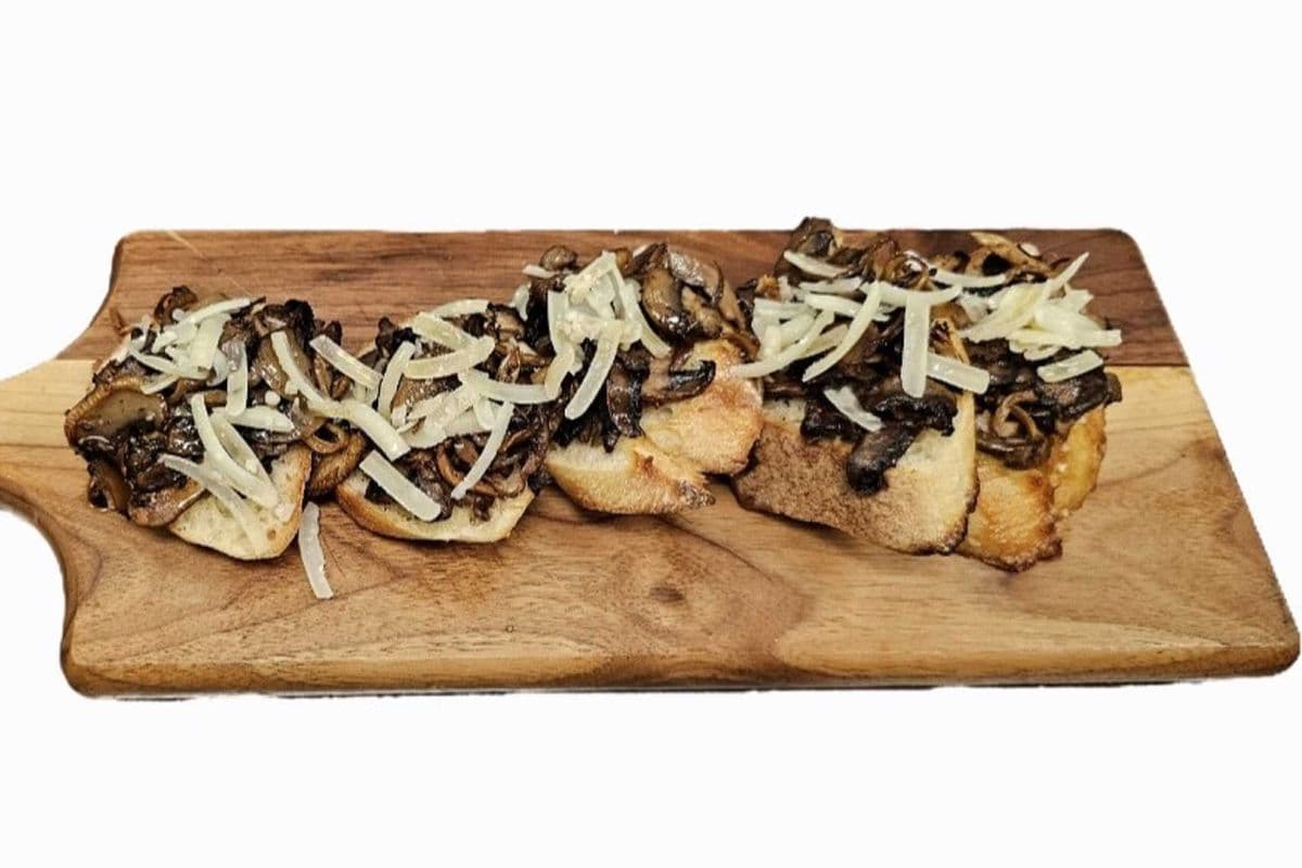 WILD MUSHROOM TRUFFLE BRUSCHETTA