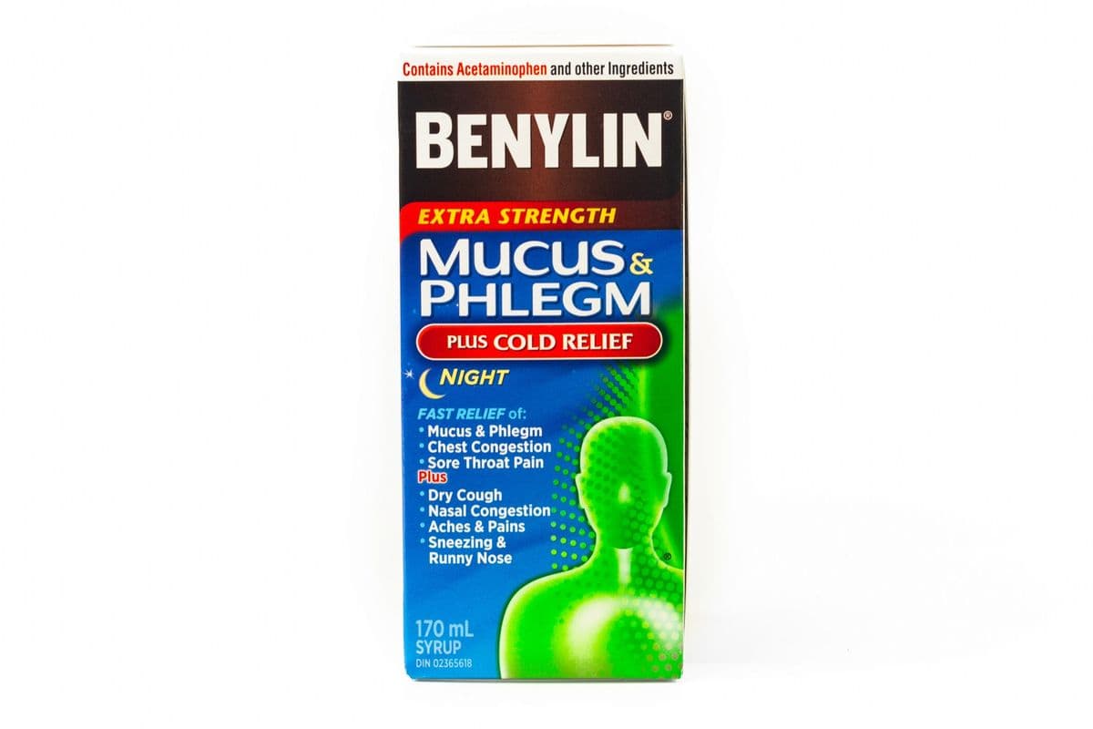 Benylin Syrup Mucus and Phlegm Adult (100 ml)