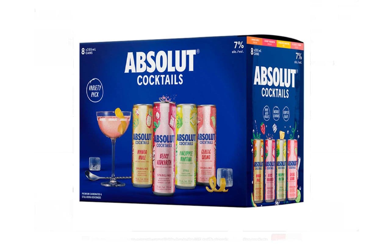 Absolut Cocktails Variety Pack (8 x 355 ml can)