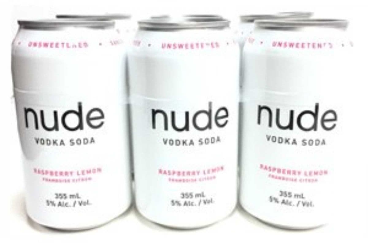Nude Vodka Raspberry Lemon (6 x 355 ml)