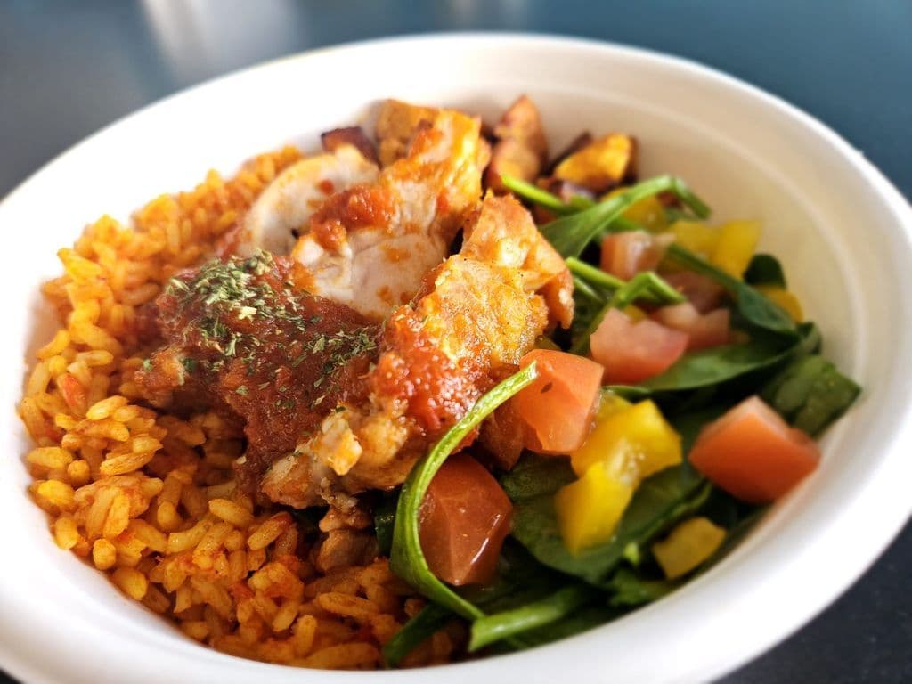 Spiced Harmony Jollof Rice Bowl