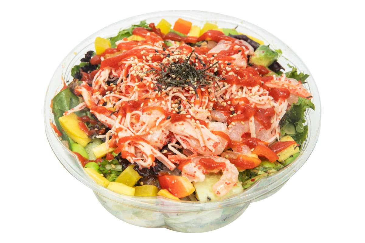 Poké au crevette
