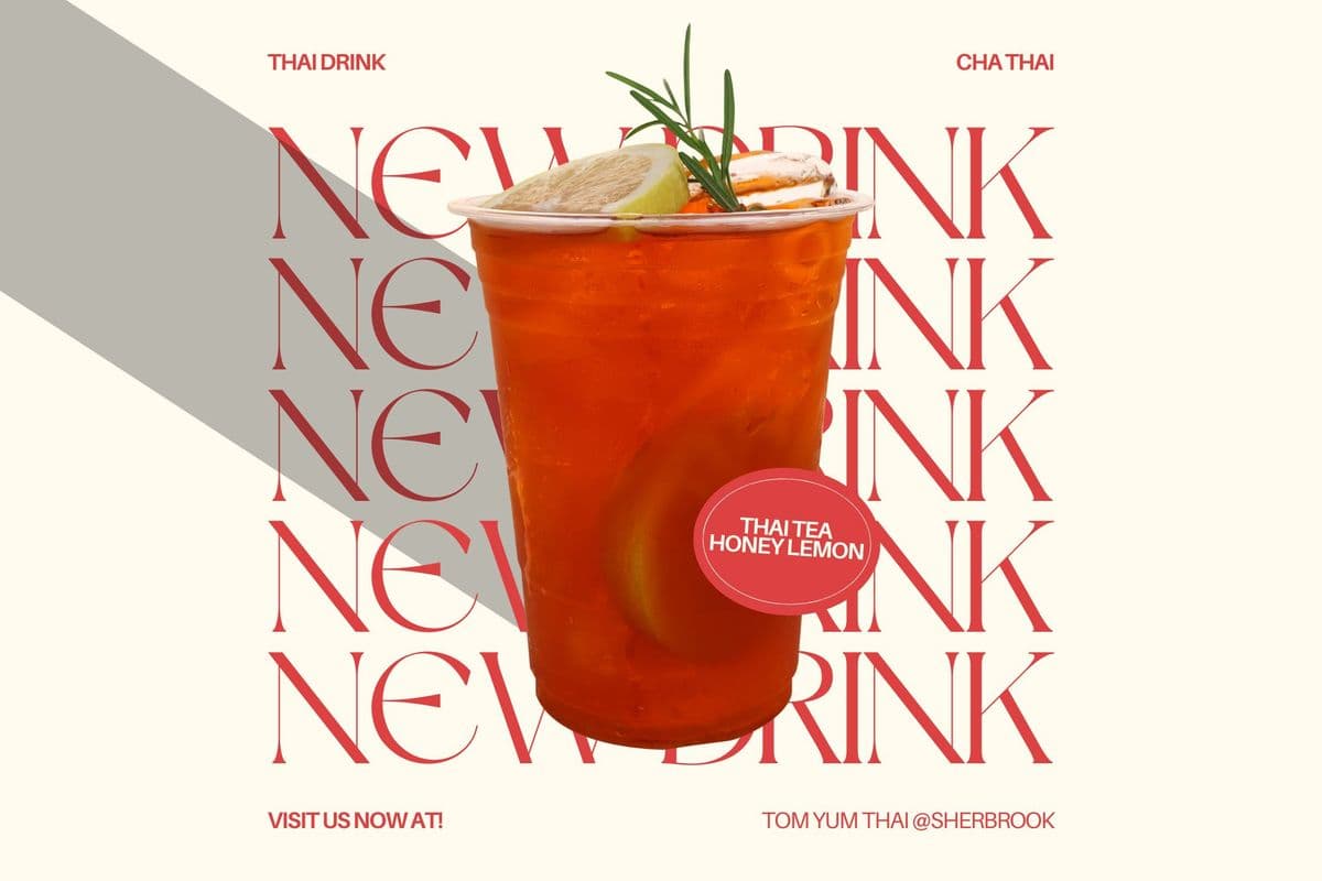 THAI TEA HONEY LEMON (680ml)