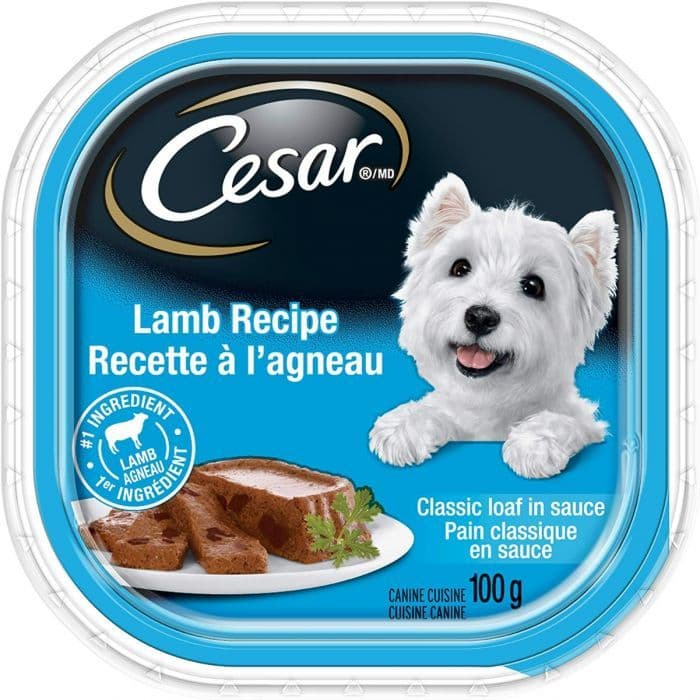 Cesar Cuisine Canine Recette a l'Agneau 100g/ Cesar Dog Food Lamb Recipe 100g