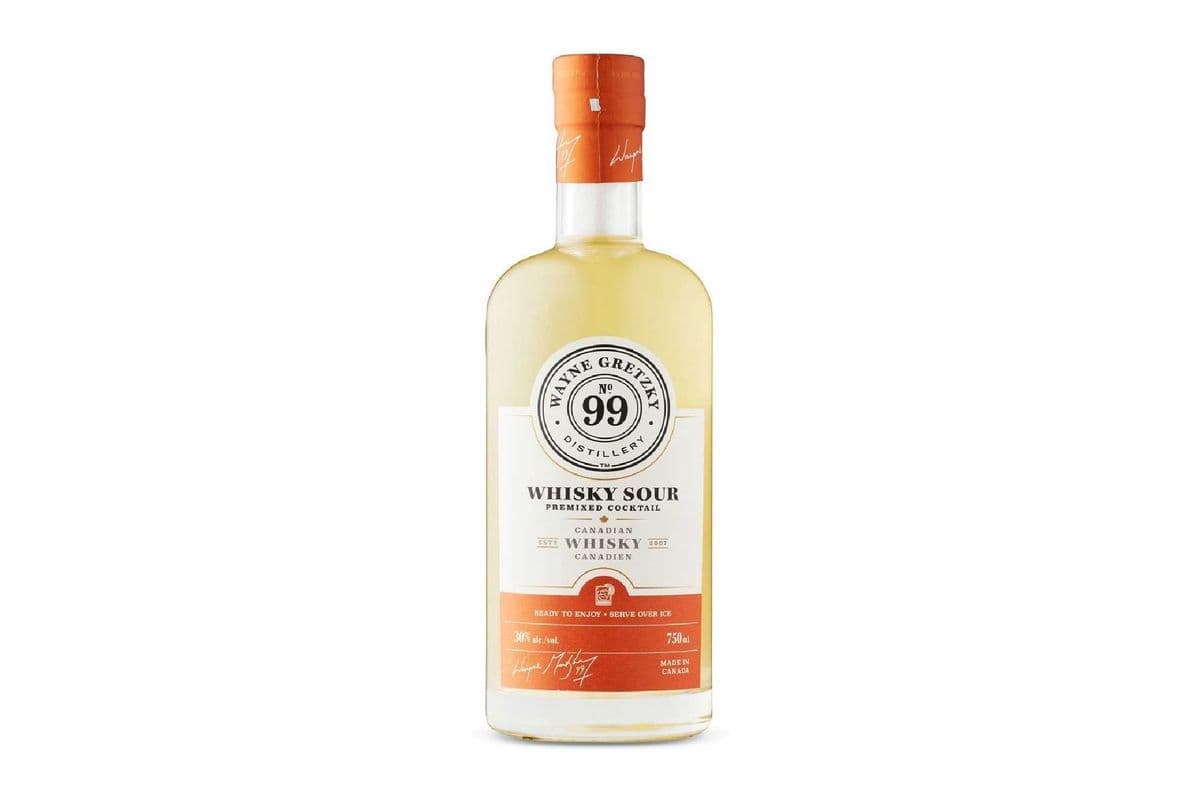 Wayne Gretzky Whisky Sour-750ml (1 x 750ml)