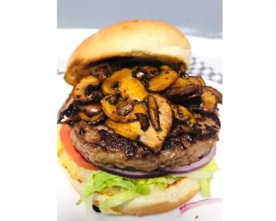 Sauteed Mushroom Burger