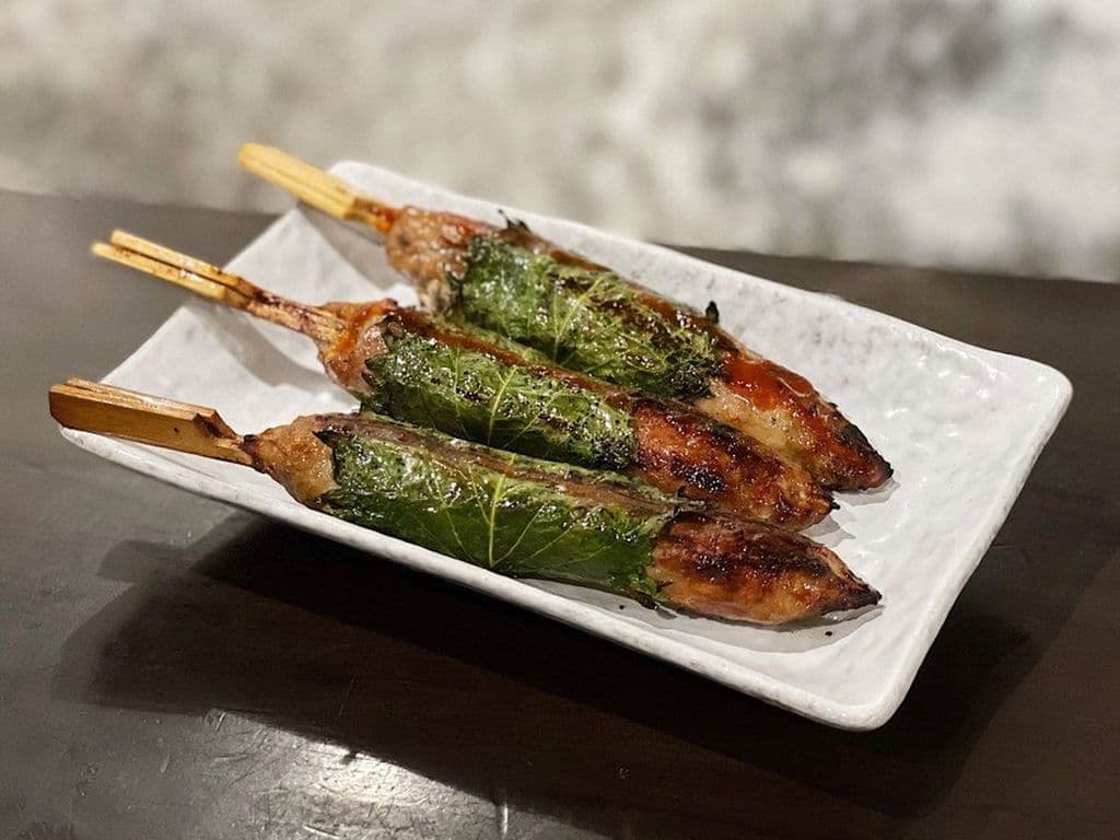 Tsukune w Shiso