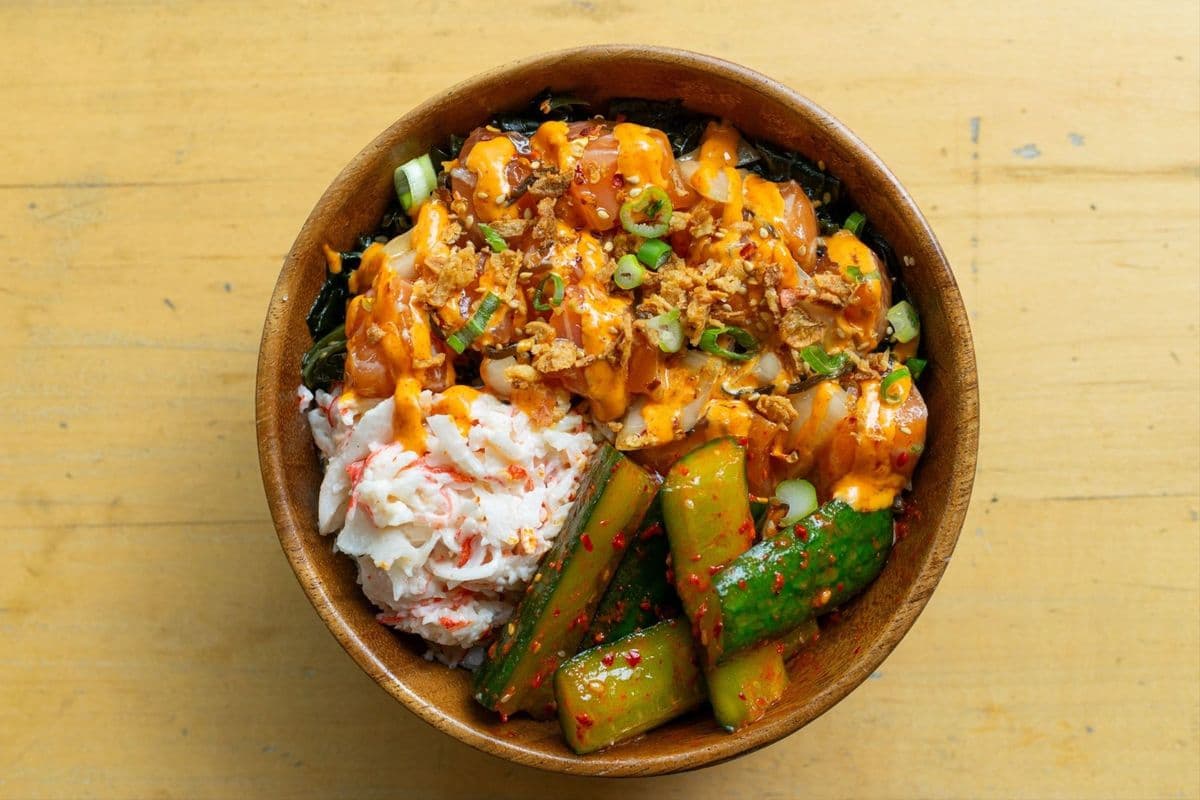 Sweet and Spicy Salmon Bowl