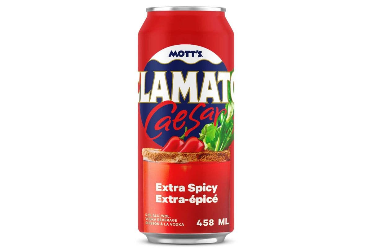 Motts Clamato Extra Spicy Caesar (1 x 473ml)