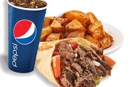 Trio 2: Pita Shawarma