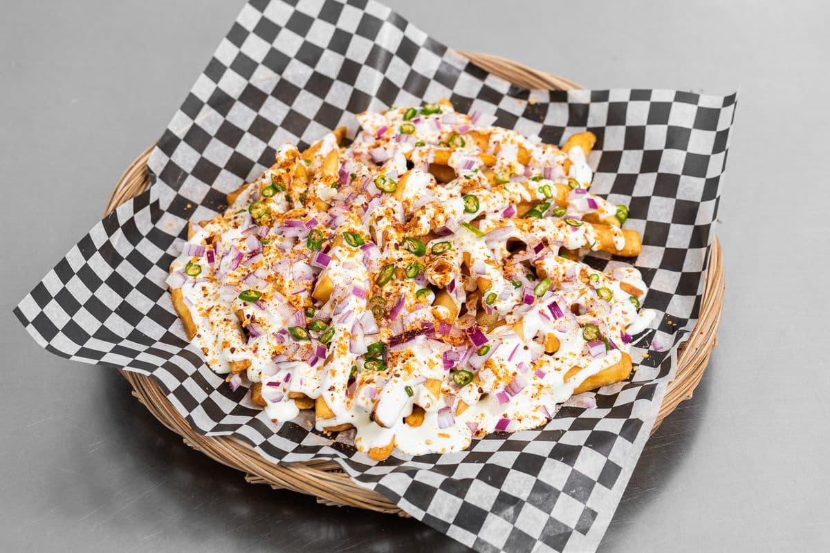 Chili Onion Fries (Jaffna Fries)