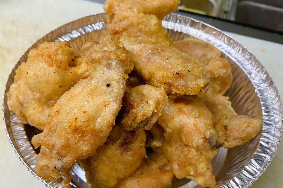 5. Deep-Fried Chicken wings