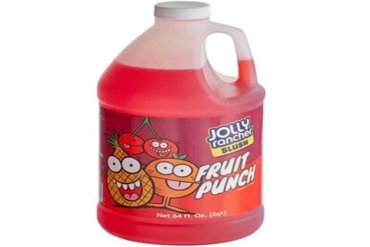 Large Jolly Rancher Fruit Punch Slushy