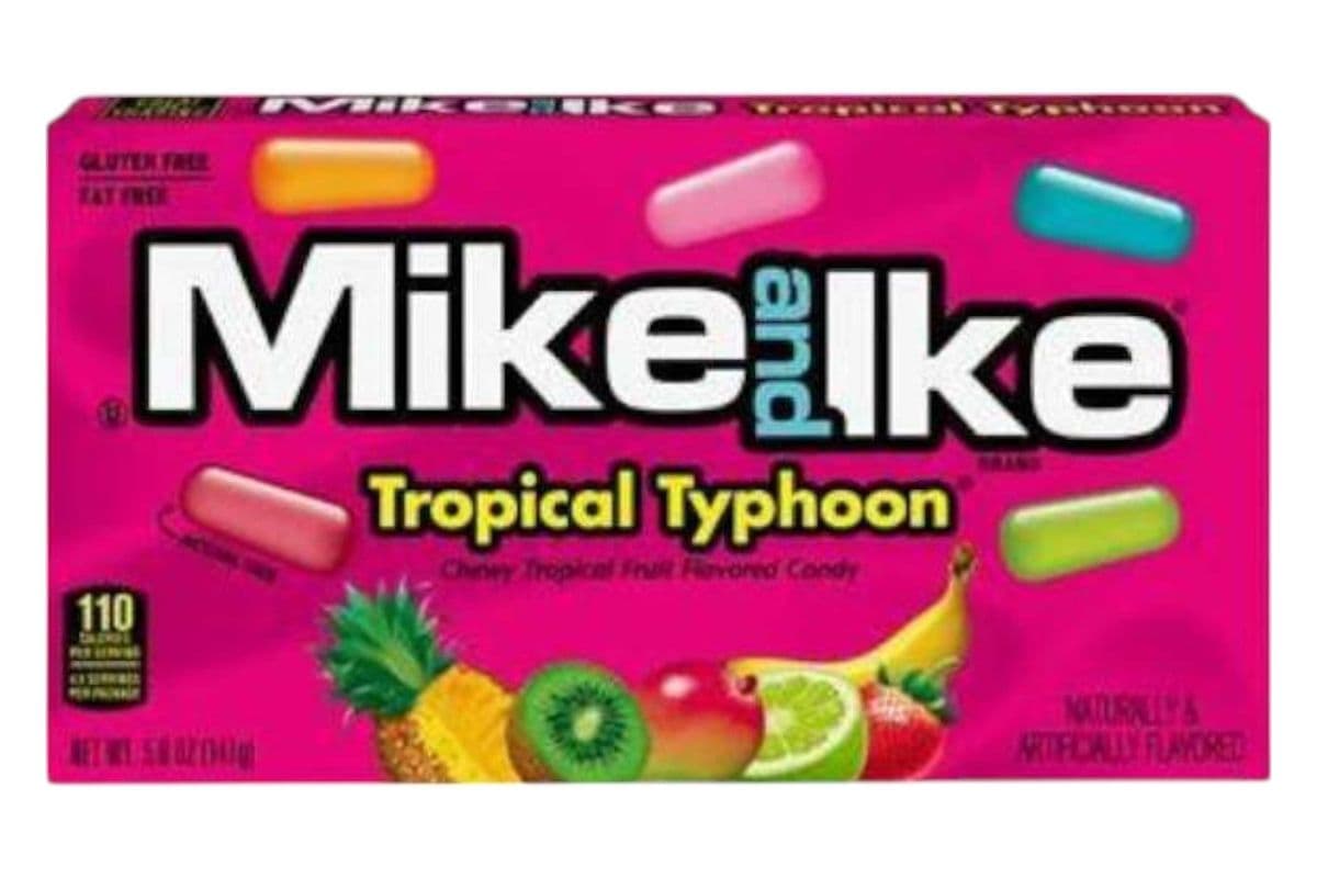 Mike & Ike Tropical Typhoon (120gm) (110 Cal)