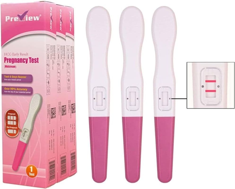 Preview - Test de grossesse / Pregnancy Test (3 tests)