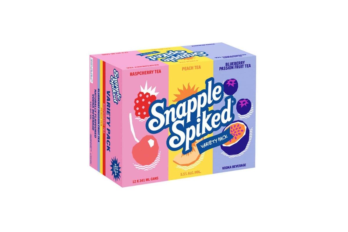 Snapple Spiked Variety pack 12x341ml (12 x 341 ml)