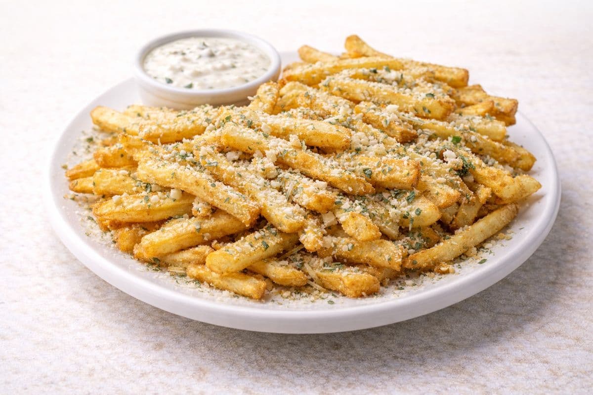 Bayside Garlic Parmesan Fries
