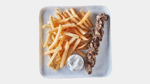 Pork Souvlaki / Souvlaki de porc