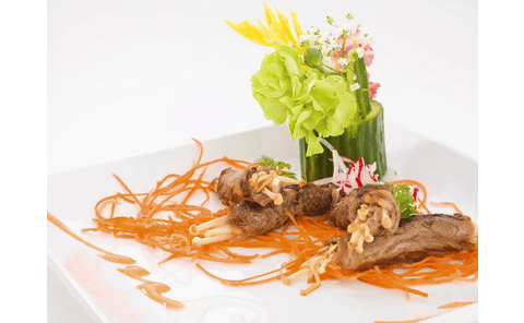 18. Enoki Beef Roll (8 pcs)