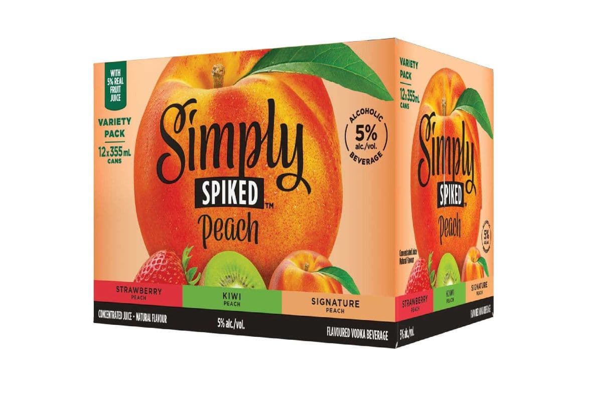 Simply Spiked Peach (12 x 355 ml)