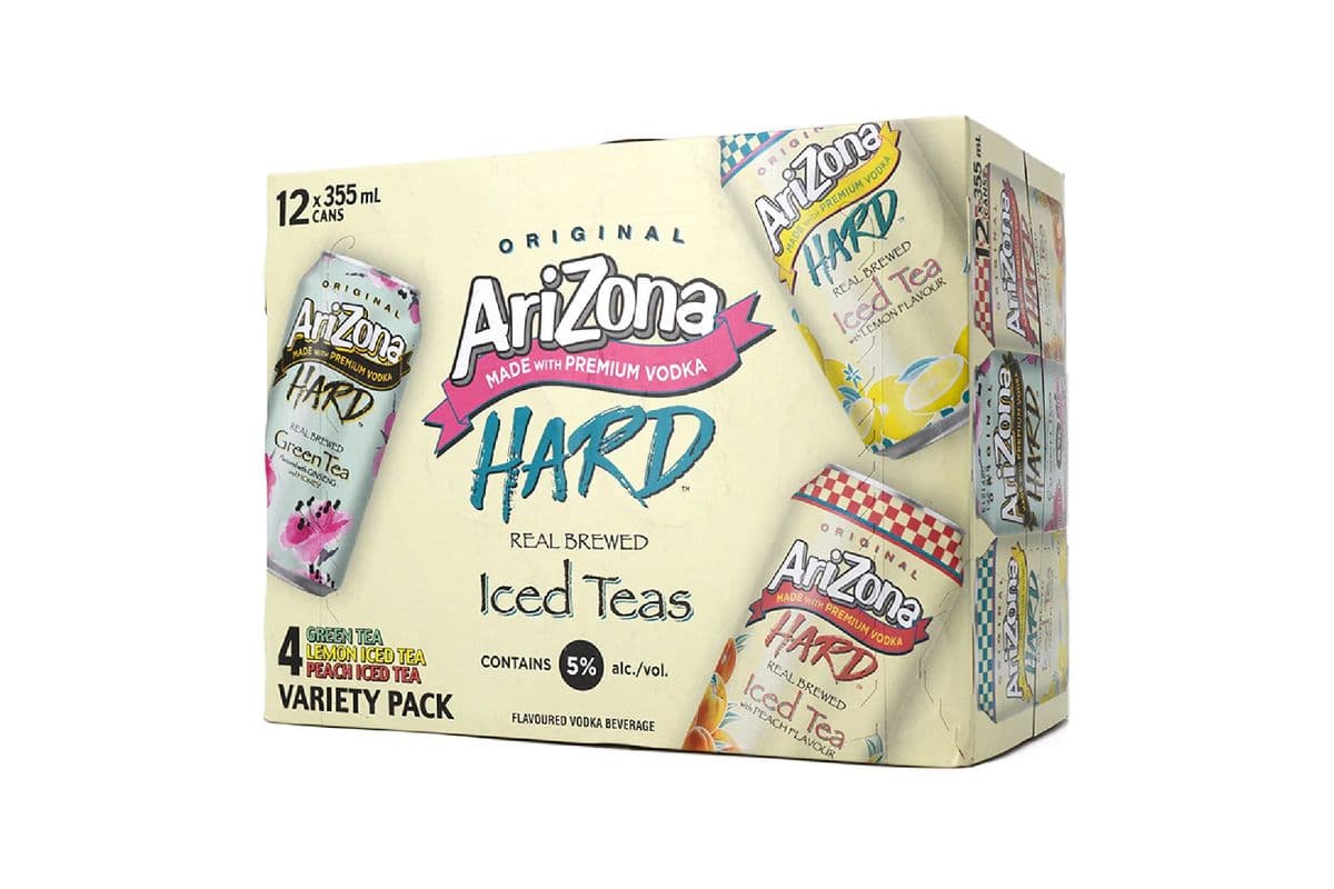 Arizona Iced Tea Variety 12 Pack (12 x 355 ml)